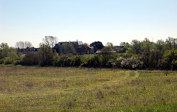 The view from The Branston Way to Kempston Mill May 2013